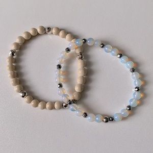 NWOT Yoga bracelets